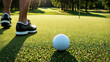ゴルフ, ボール, 草, スポーツ, コース, ゴルフボール, ゴルフをする, レジャー