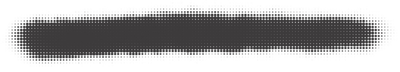 Poster - halftone dotted shape. paint blob with noisy effect. abstract splatter stroke