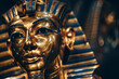 Golden Mask of egyptian pharaoh Tutankhamun