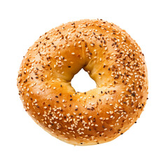 Wall Mural - bagels with sesame seeds