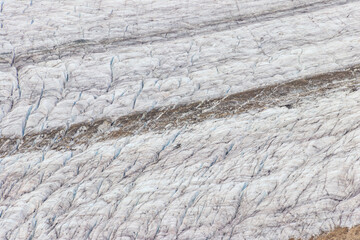 Poster - Close-up of Aletsch Glacier, Switzerland