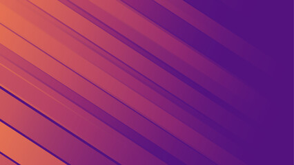 Wall Mural - Abstract soft light colorful purple gradient background with stripes diagonal lines. Minimal geometric wallpaper. Dynamic shapes composition.