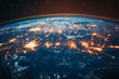 Earths Nighttime View From Space