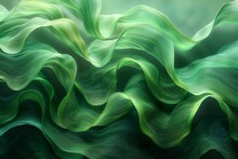 Close-Up View Of Green Wave