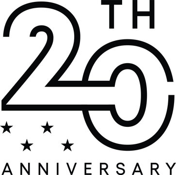 20th Anniversary Logotype Design