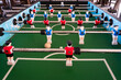 © HanThar Fusion - Table soccer or table football game machine with blue and red team matching