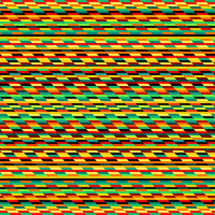 Leinwandbilder - Herringbone aztec pattern. Seamless quilting design background. Vector image