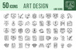 © Pexel Verse - Art Design Icons set
