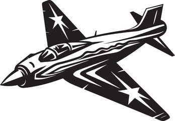 Wall Mural - Thunderbird Triumph Thunderbolt Emblematic Vector Design Sky Fury Air Force Thunderbolt Iconic Emblem Symbol