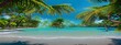 Panorama Hintergrund für Design, Karibische Strände 6.