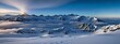  Panorama Hintergrund für Design, Berge im Schnee 6.