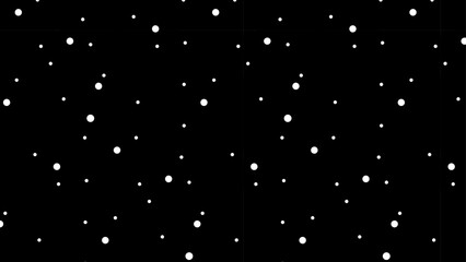 Wall Mural - Seamless repeating vector space and stars pattern texture