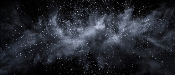 Wall Mural - capturing the beauty of a cosmic dust dispersion, the image is filled with mystery and resembles the