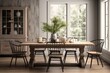 Distressed Furniture Dazzle: Modern Farmhouse Dining Room Inspirations & Worn Look
