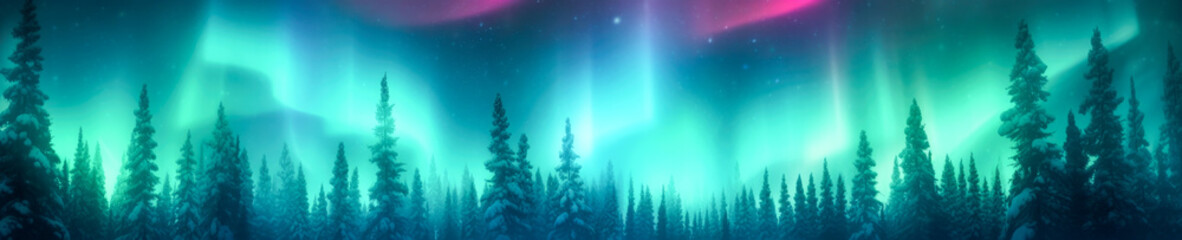 Sticker - Aurora Borealis colors