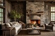 Antique Farmhouse Charm: Rustic Living Room Decor Ideas