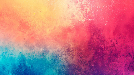 Wall Mural - Grainy summer background abstract in pastel colors, bright gradient colors with noise effect texture, textured website header backdrop