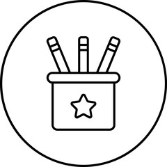 Poster - Pencil Case Icon