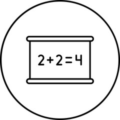 Sticker - Math Icon