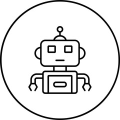 Poster - Robot Icon