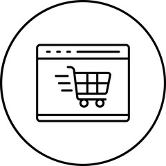 Poster - Ecommerce Icon