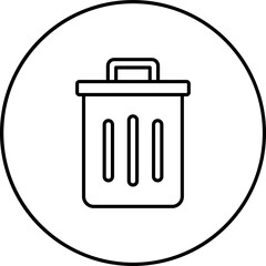 Sticker - Dustbin Icon