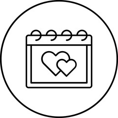 Sticker - Wedding Day Icon