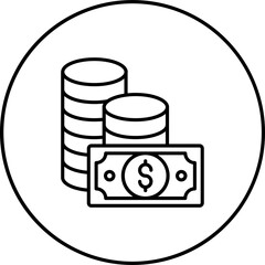 Sticker - Money Icon