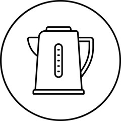 Wall Mural - Electric Kettle Icon