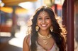 © blvdone - Indian woman smiling happy face portrait