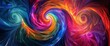 Colorful Abstract Vortex Wallpaper