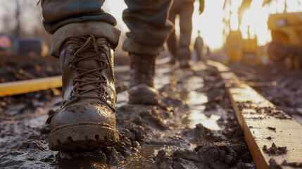 Stomping in the mud