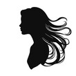 © vectorcyan - Girl  Profile silhouette faces