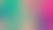 Teal, cream and pink grainy gradient background, modern blurred color noise texture for your banner design