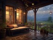 a rustic house somewhere very far away cozy window HD Wallpapers