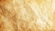 Textured old crumpled beige paper background suitable for design reference or backdrop purposes, offered in high resolution.
