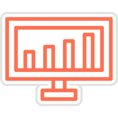 analysis vector icon design illustration