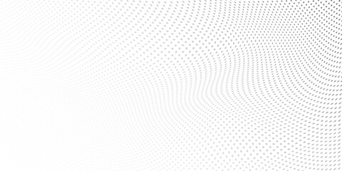 Poster - Perforation distorted dotted background. Background with transparency effect. 
Abstract background consisting of small dots. Abstract disappearing background.