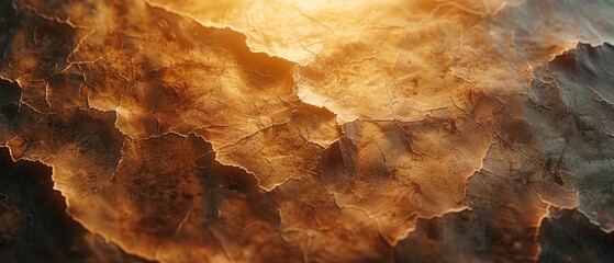 Aufkleber - The center of the paper displays a glowing glow and the vignette features a grunge appearance.