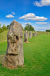 Avebury Stone Circle, one of the greatest marvels of prehistoric Britain. Wiltshire, England, United Kingdom