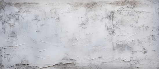 Poster - A black and white image showcasing a textured concrete wall creating a striking contrast between the light and dark tones. The rough surface of the wall is highlighted, adding depth and interest to
