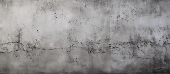 Poster - This black and white image showcases the texture of a close-up grey concrete wall. The rough surface and stark contrast between light and dark tones are prominent features in this photograph.