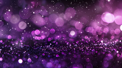Wall Mural - A purple background with many small purple dots