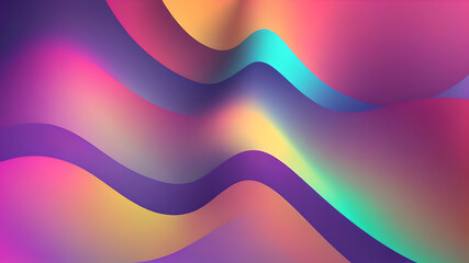 Colourful digital gradient background 