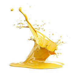 Aufkleber - Falling mustard make splash