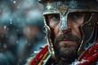 Portrait of a roman soldier 