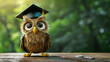 3d Cute Cartoon Owl