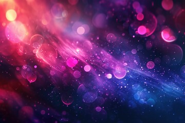 Poster - Abstract lines glowing. Speed effect. Generate Ai