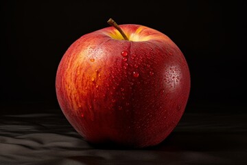 Sticker - A ripe nectarine with a velvety skin