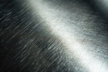 Canvas Print - Detailed view of a metal surface, suitable for industrial concepts. .